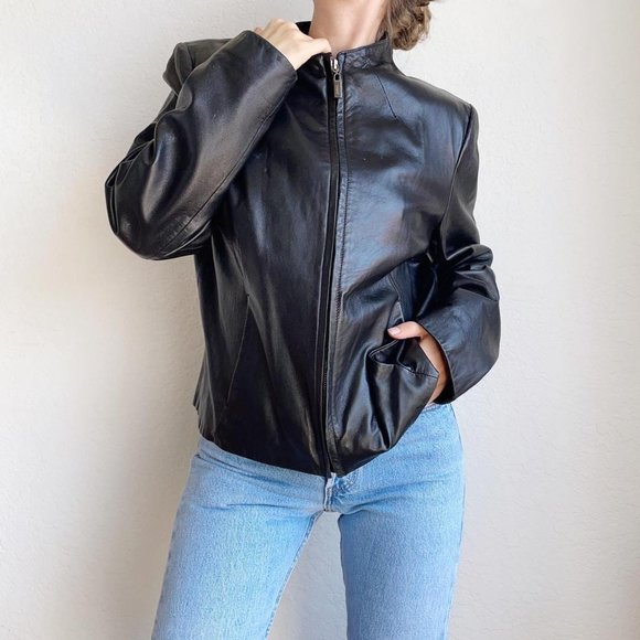 Vintage Leather Jacket - Picture 4 of 4